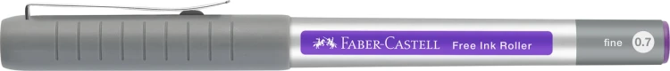 CIENKOPIS KULKOWY FREE INK 0,7mm FIOLETOWY FABER-CASTELL – zdjęcie 4