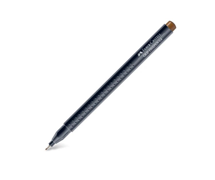 Cienkopis grip orzechowy Faber-Castell – zdjęcie 3
