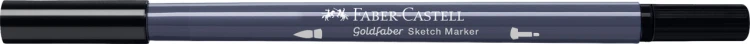 Pisak goldfaber sketch dwustronny, kolor 199 Faber-Castell – zdjęcie 3