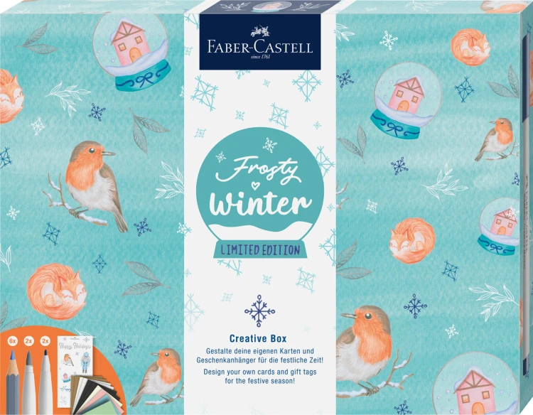 Creative box edycja limitowana frosty winter Faber-Castell – zdjęcie 2