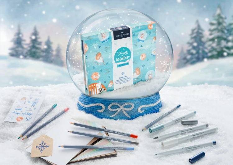 Creative box edycja limitowana frosty winter Faber-Castell – zdjęcie 5