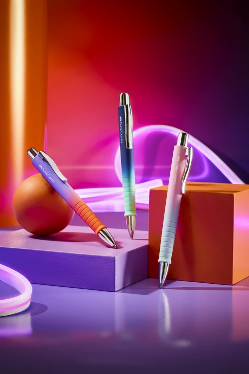 Długopis poly ball urban mix kolorów flow edition blister Faber-Castell – zdjęcie 4