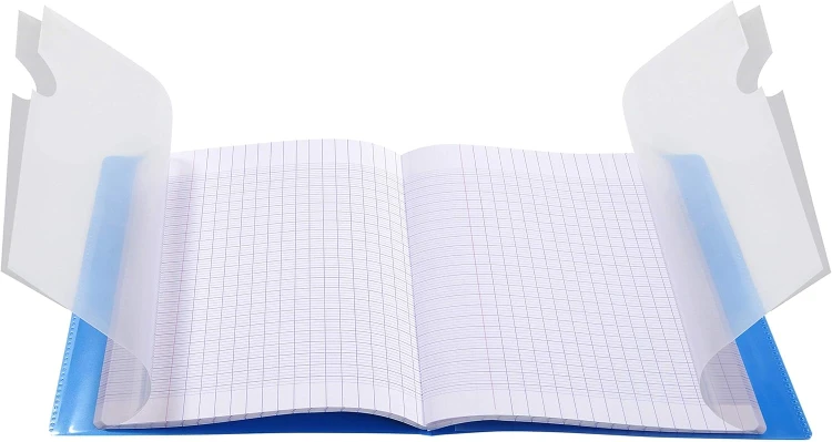 Zeszyt koverbook opaque, w okładce z PP, 17X22 cm, w linie z marginesem, 48 kartek, mix kolorów clairefontaine – zdjęcie 2