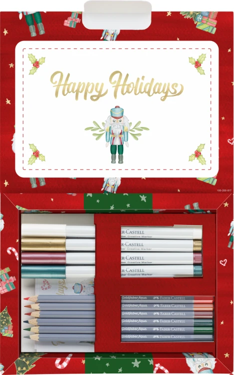 Creative box edycja limitowana happy holidays Faber-Castell – zdjęcie 2