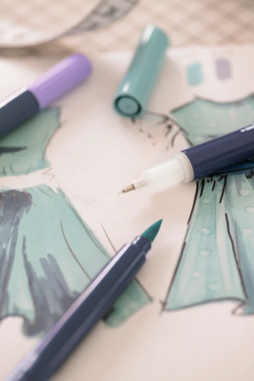 Pisak goldfaber sketch dwustronny zestaw fashion 6 kol. Faber-Castell – zdjęcie 4