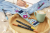 Pisak goldfaber sketch dwustronny zestaw bold easy ii 4 kol. Faber-Castell – zdjęcie 3