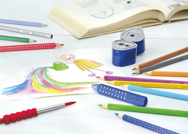 Kredki grip 2001KARTON 12 kol. Faber-Castell – zdjęcie 4