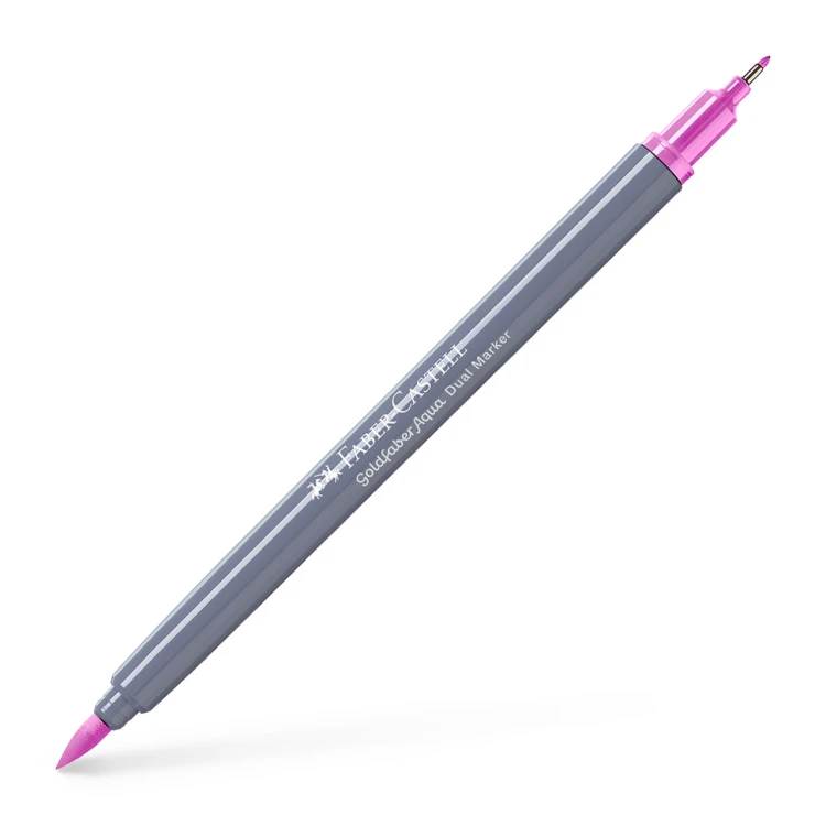 Pisak akwarelowy goldfaber aqua dwustronny kol. 119 Faber-Castell – zdjęcie 3