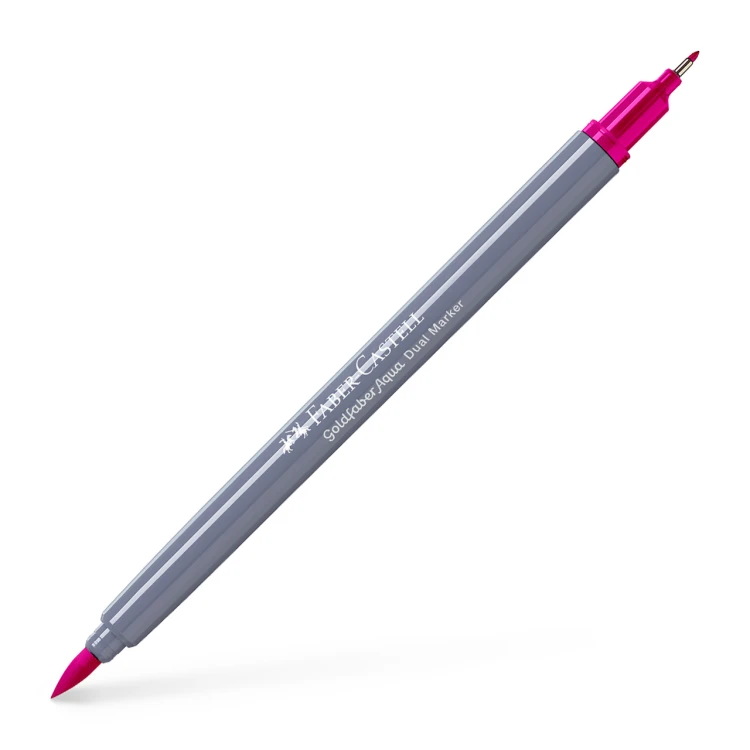 Pisak akwarelowy goldfaber aqua dwustronny kol. 125 Faber-Castell – zdjęcie 3