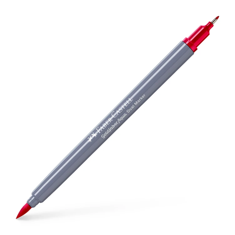 Pisak akwarelowy goldfaber aqua dwustronny kol. 126 Faber-Castell – zdjęcie 3