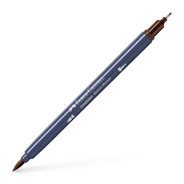Pisak goldfaber sketch dwustronny, kolor 280 Faber-Castell – zdjęcie 4