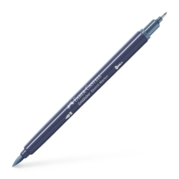 Pisak goldfaber sketch dwustronny, kolor 243 Faber-Castell – zdjęcie 4