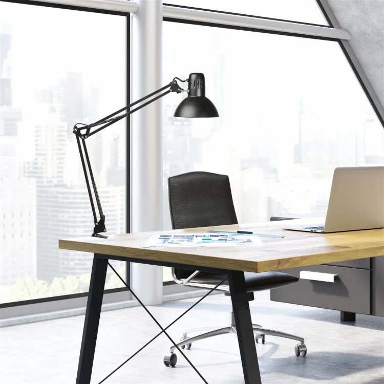 LAMPA BIURKOWA Z KLIPSEM MAULstudy, CZARNA – zdjęcie 6
