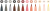 Pitt artist pen brush zestaw 12 kol. skin Faber-Castell – zdjęcie 3
