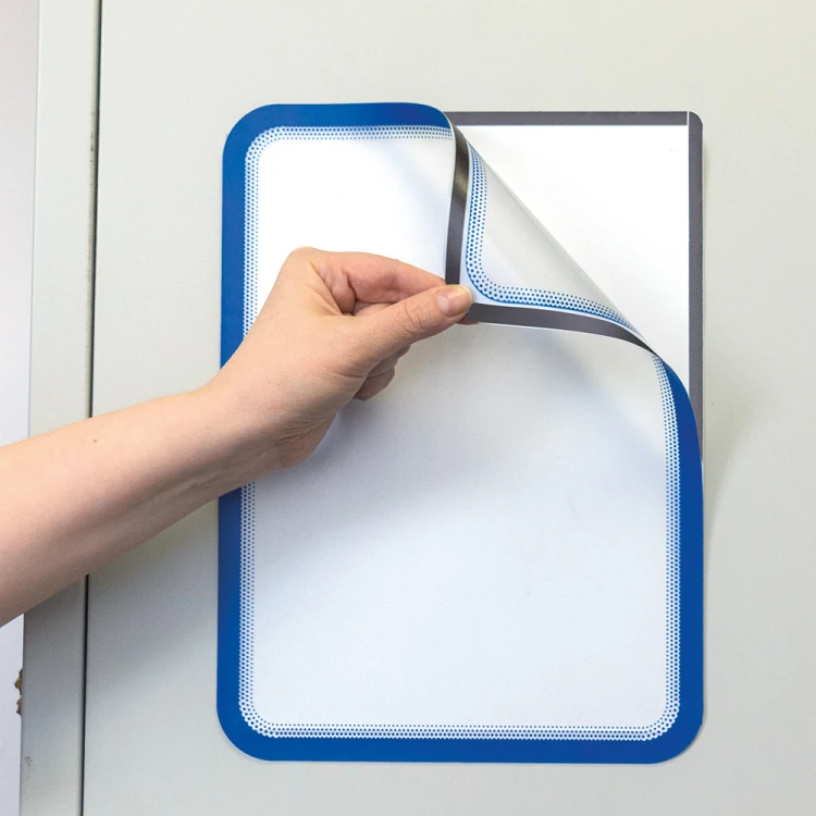 KIESZEŃ MAGNETYCZNA A4 DJOIS x TARIFOLD MAGNETO Z MAGNETYCZNYM ZAMKNIĘCIEM 2SZT. NIEBIESKIE – zdjęcie 3