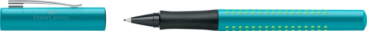 Cienkopis grip 2010 turkusowo-limonkowy Faber-Castell – zdjęcie 2
