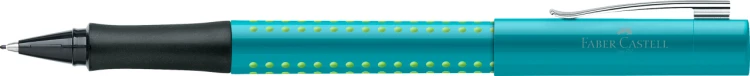 Cienkopis grip 2010 turkusowo-limonkowy Faber-Castell – zdjęcie 3