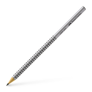 Ołówek grip 2001 HB display plexi 2X72 szt. srebrny Faber-Castell – zdjęcie 2