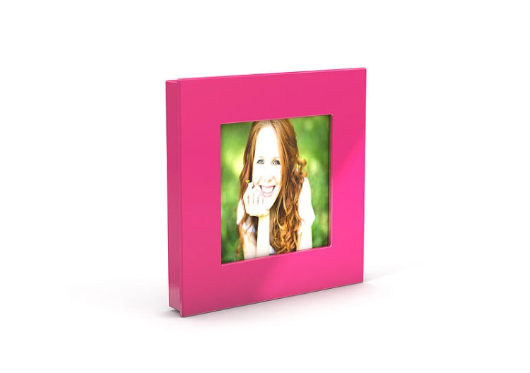 MAGNES MEGA MAGNET SQUARE XL 75x75mm RÓŻOWY DAHLE – zdjęcie 5