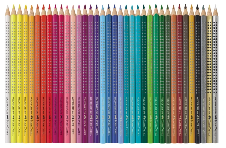 Kredki grip 2001 36 kol. opakowanie metal Faber-Castell – zdjęcie 3