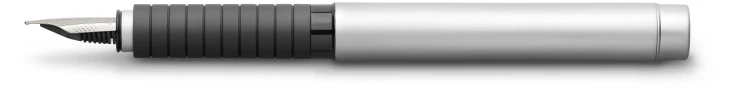 Zestaw prezentowy basic metal pióro+długopis+etui skórzane Faber-Castell – zdjęcie 3