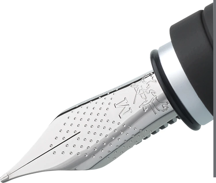 Zestaw prezentowy basic metal pióro+długopis+etui skórzane Faber-Castell – zdjęcie 4