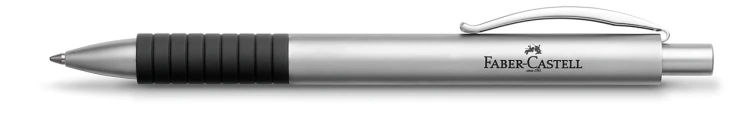 Zestaw prezentowy basic metal pióro+długopis+etui skórzane Faber-Castell – zdjęcie 5