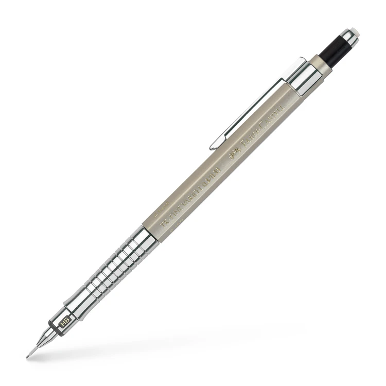 Ołówek automatyczny tk-fine vario l 0,5 mm champagne gold Faber-Castell – zdjęcie 2