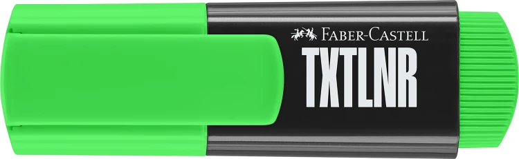 Zakreślacz mini txtlnr neonowy zielony Faber-Castell – zdjęcie 2