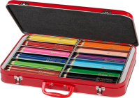 KREDKI JUMBO TRÓJKĄTNE 24 KOL. GRAFIT 5,4mm FABER-CASTELL – zdjęcie 2