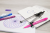 Cienkopis broadpen 1554 różowy Faber-Castell – zdjęcie 5
