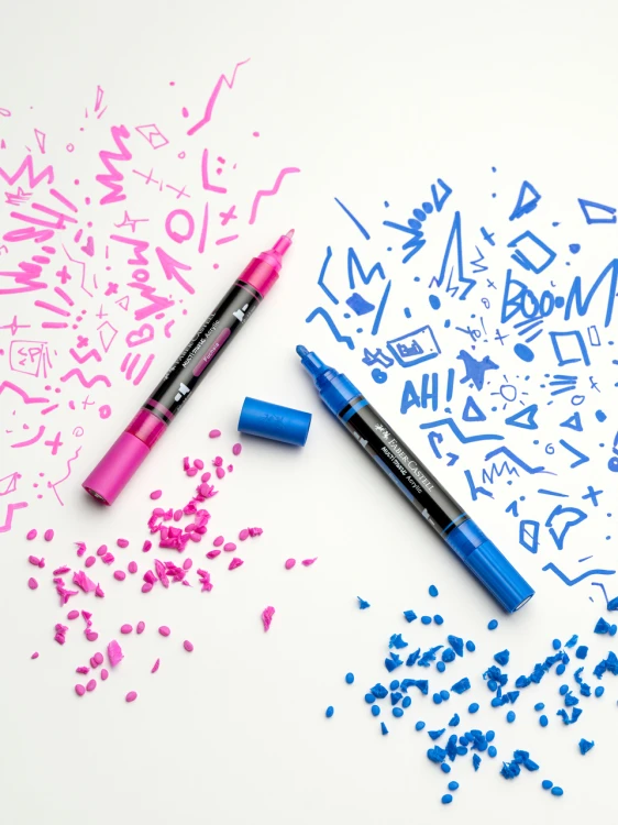 Marker akrylowy multimark kol. 125 Faber-Castell – zdjęcie 5