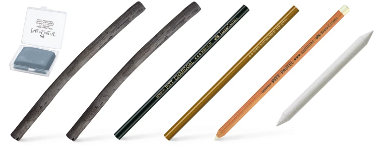 Zestaw do szkicowania charcoal Faber-Castell – zdjęcie 2