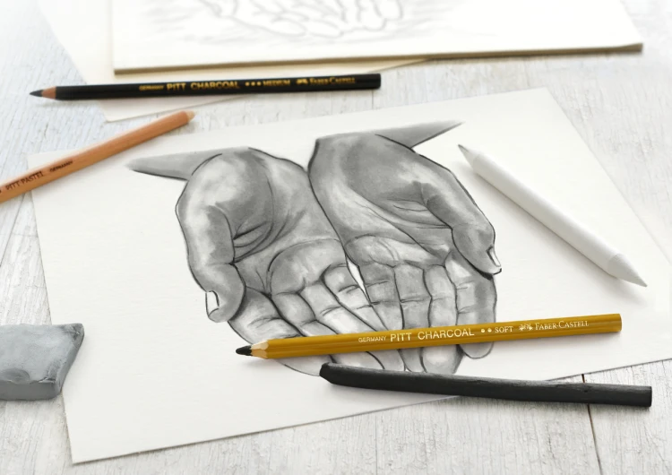 Zestaw do szkicowania charcoal Faber-Castell – zdjęcie 3