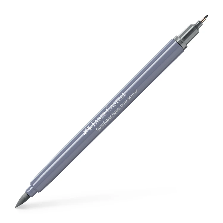 Pisak akwarelowy goldfaber aqua dwustronny kol. 230 Faber-Castell – zdjęcie 3