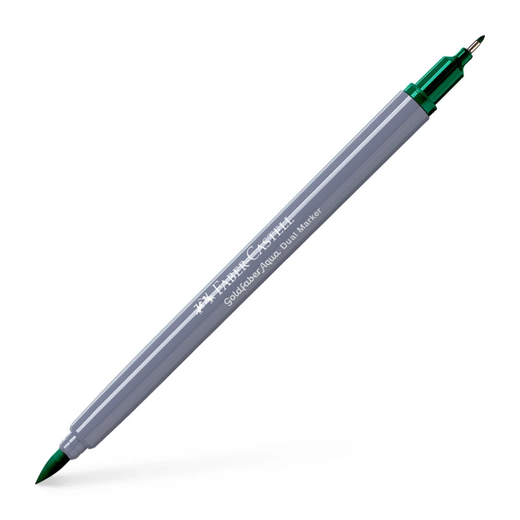 Pisak akwarelowy goldfaber aqua dwustronny kol. 264 Faber-Castell – zdjęcie 3