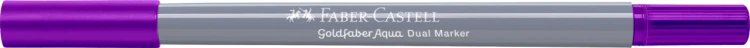 Pisak akwarelowy goldfaber aqua dwustronny kol. 284 Faber-Castell – zdjęcie 2