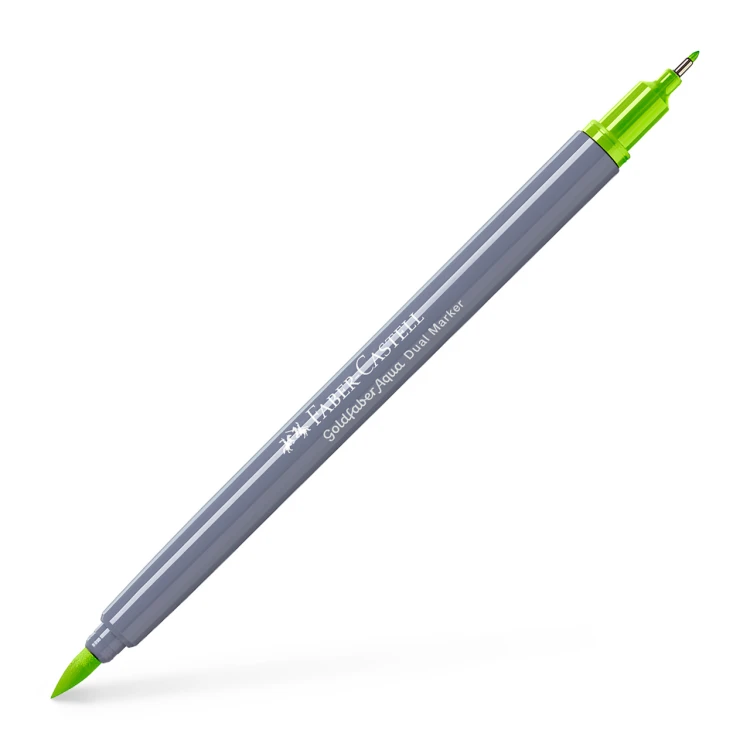 Pisak akwarelowy goldfaber aqua dwustronny kol. 171 Faber-Castell – zdjęcie 3