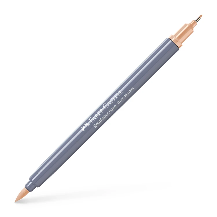 Pisak akwarelowy goldfaber aqua dwustronny kol. 281 Faber-Castell – zdjęcie 3