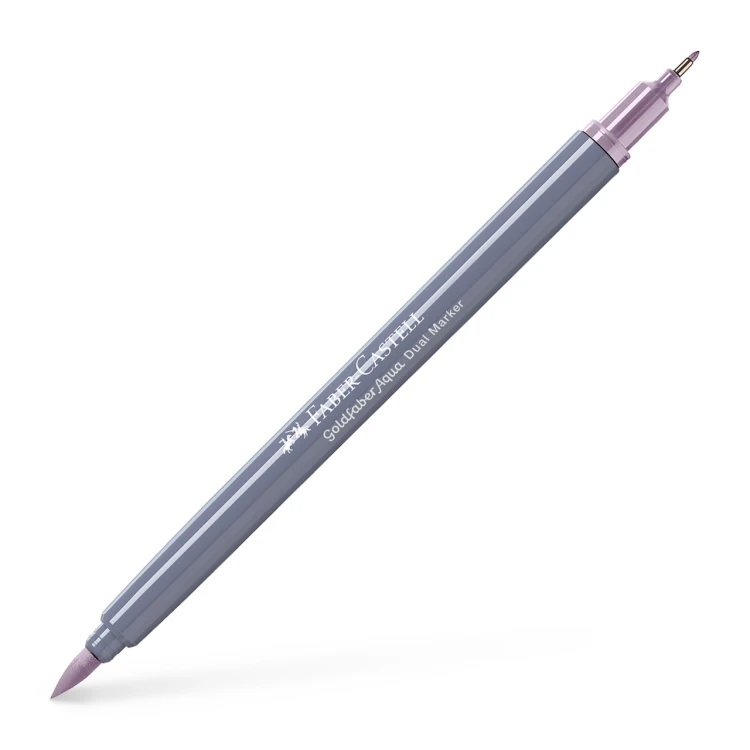 Pisak akwarelowy goldfaber aqua dwustronny kol. 282 Faber-Castell – zdjęcie 3
