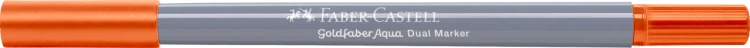 Pisak akwarelowy goldfaber aqua dwustronny kol. 186 Faber-Castell – zdjęcie 2