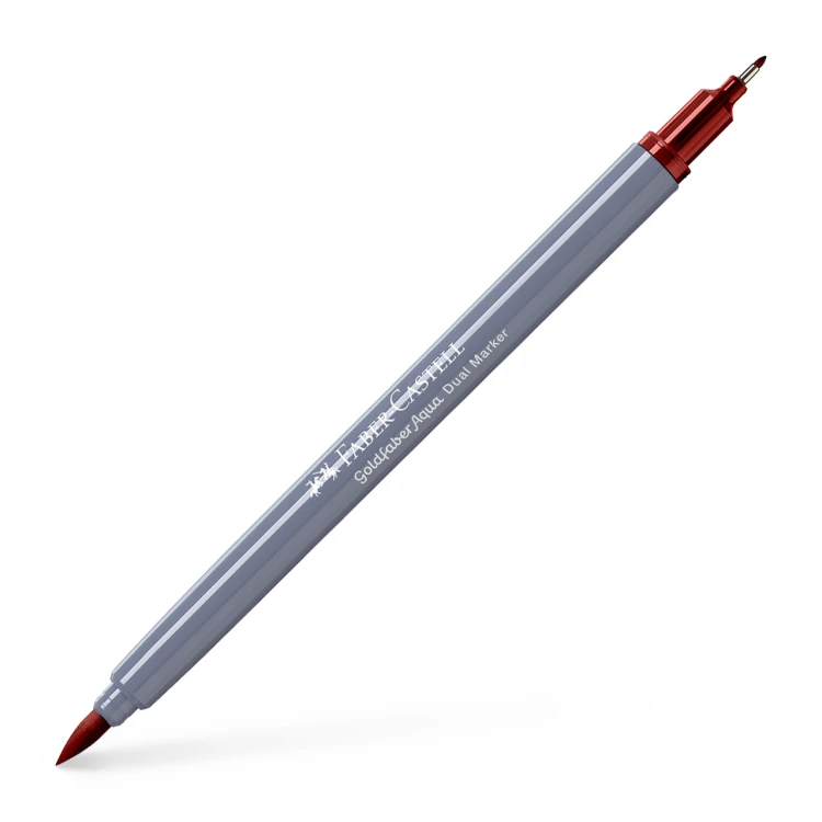 Pisak akwarelowy goldfaber aqua dwustronny kol. 190 Faber-Castell – zdjęcie 3