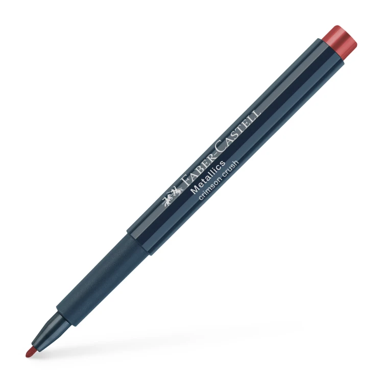 Pisak metaliczny metallic bordowy (crimson crush) Faber-Castell – zdjęcie 4