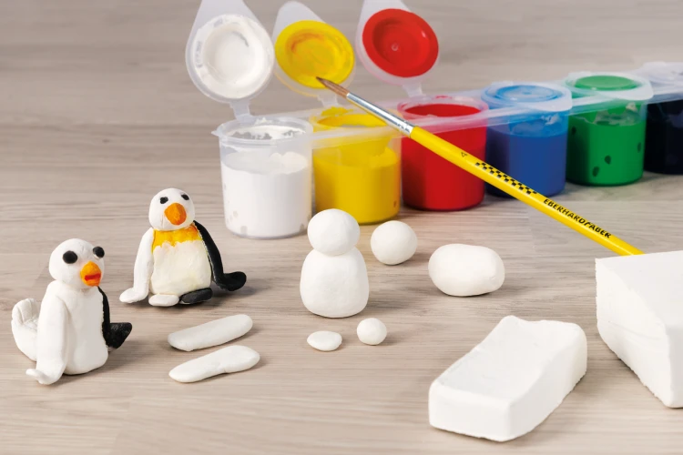 GLINA SAMOUTWARDZALNA KIDS 1 KG BIAŁAEBERHARD FABER_x000D_ – zdjęcie 4
