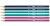 Ołówek 1111 HB mix kolorów 6 sztuk blister Faber-Castell – zdjęcie 2