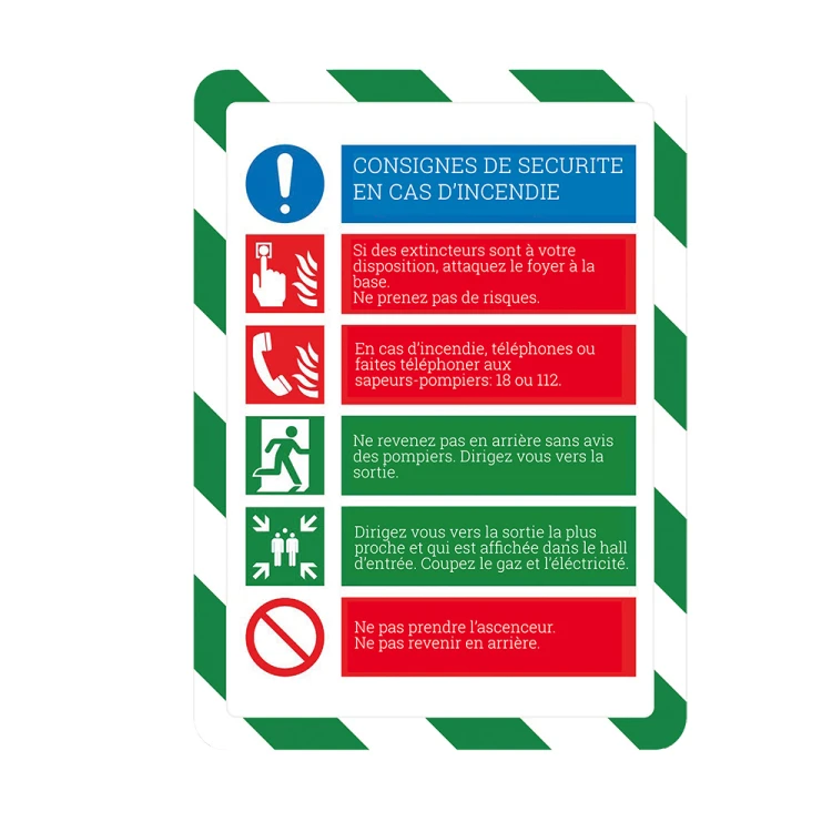 KIESZEŃ SAMOPRZYLEPNA DJOIS x TARIFOLD MAGNETO SAFETY 2 SZT. BIAŁO-ZIELONA – zdjęcie 2