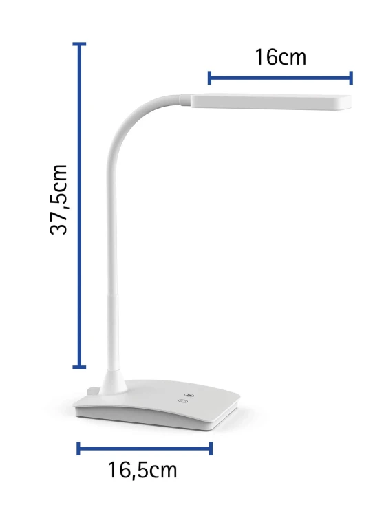 LAMPA BIURKOWA LED MAULpearly, możliwość regulacji światła BIAŁA – zdjęcie 2
