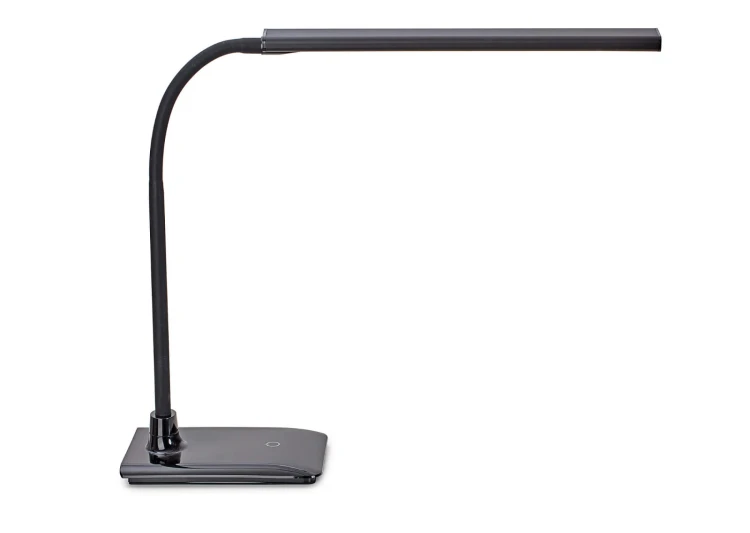 LAMPA BIURKOWA LED MAULpirro, możliwość regulacji światła, z podstawą CZARNA – zdjęcie 5