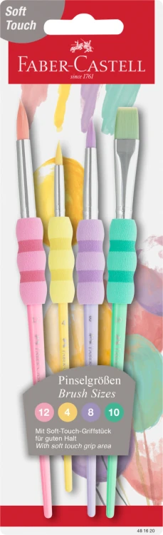 Display grip edycja jednorożec (15 x kredki grip 10+3, 10 x kredki grip 18+6, 5 x pędzelki, 3 x farby)faber-castell – zdjęcie 3