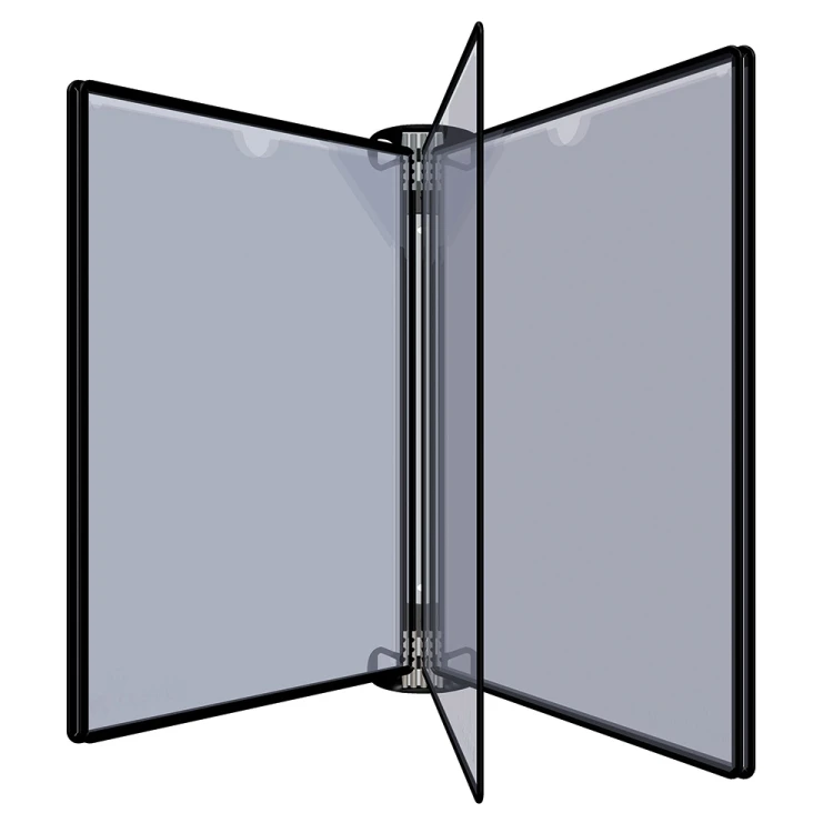 MAGNETYCZNY SYSTEM NAŚCIENNY DJOIS x TARIFOLD PRO A4 Z 10 PANELAMI PVC – zdjęcie 4